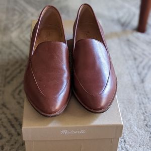 NEW Madewell Frances Loafer - Brown Mahogany